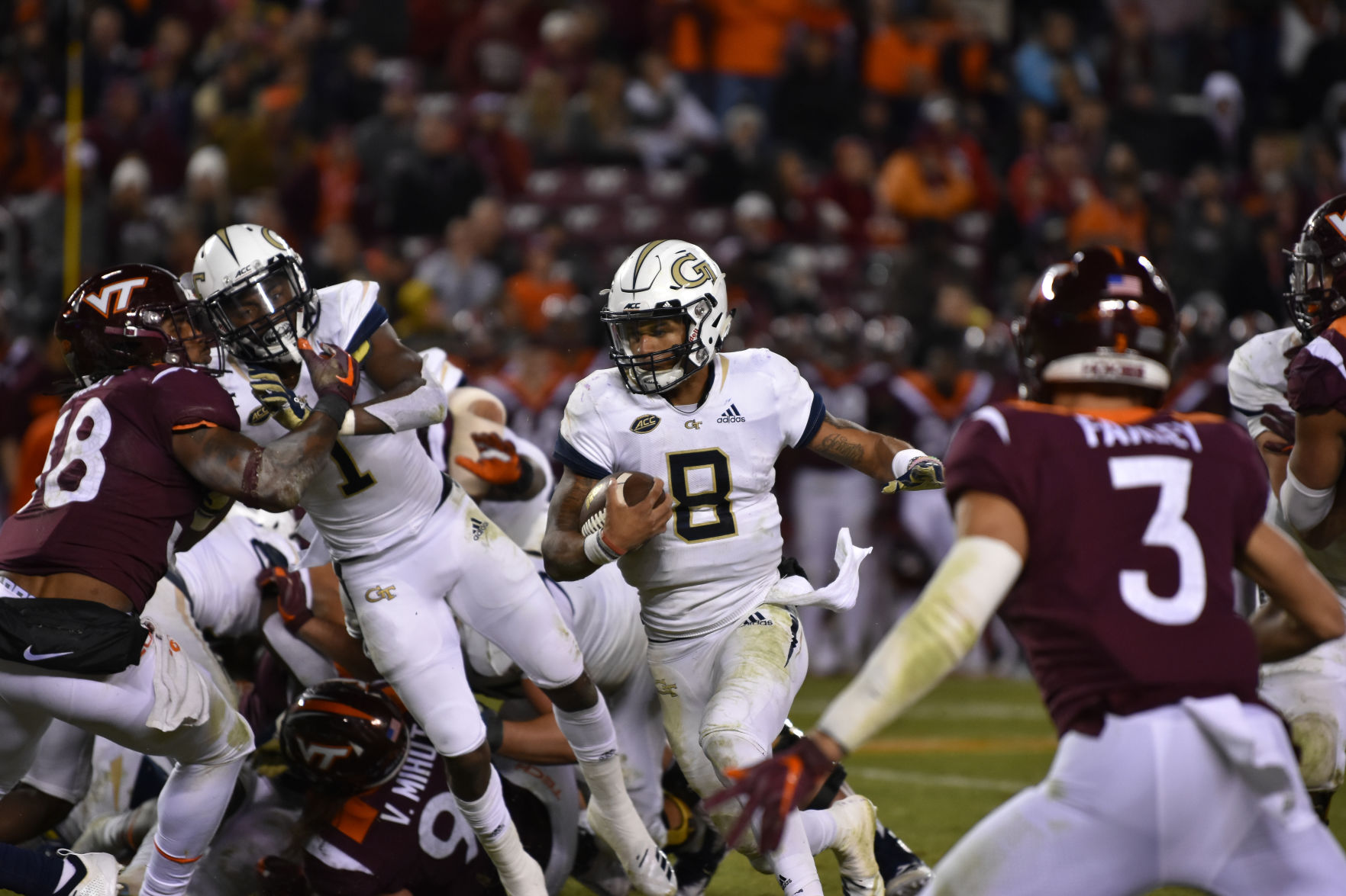 VT Football vs GT, Oct. 25, 2018